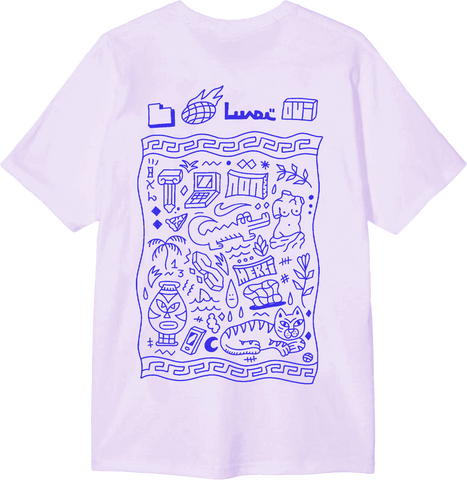 T-shirt Lundi Mauve